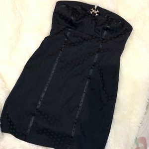 GUESS strapless mini dress